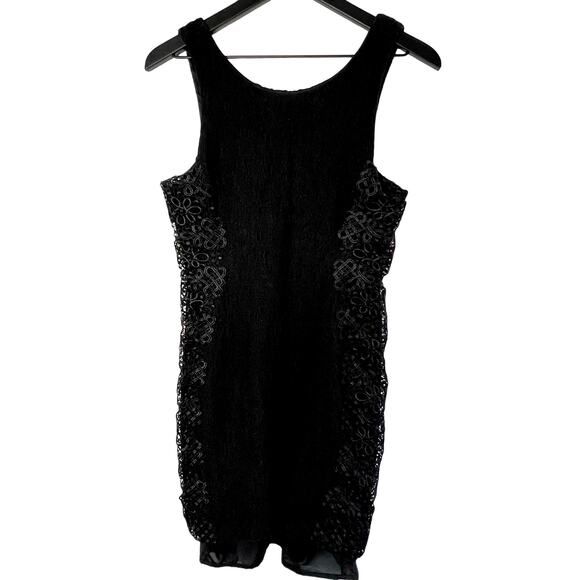 Banana Republic Sleeveless Sheath Wool Blend Lace Dress Size 6 - Picture 1 of 4